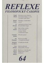 Reflexe : Filosofický časopis Cover Image