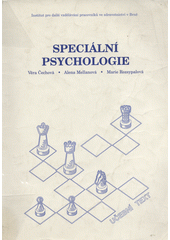 Speciální psychologie  Cover Image