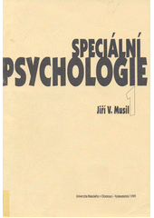 Speciální psychologie I  Cover Image