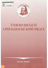 Úvod do sociální a pedagogické komunikace  Cover Image