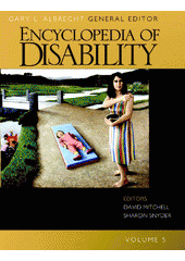 Encyclopedia of disability Cover Image