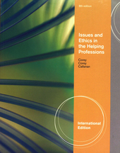 Issues and ethics in the helping professions  Cover Image