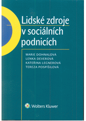 Lidské zdroje v sociálních podnicích  Cover Image