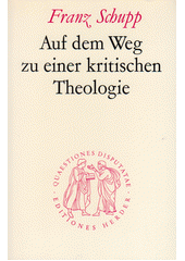 Auf dem Weg zu einer kritischen Theologie  Cover Image