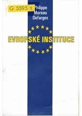 Evropské instituce  Cover Image