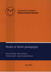 Studie ze školní pedagogiky  Cover Image