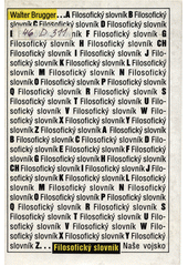 Filosofický slovník  Cover Image