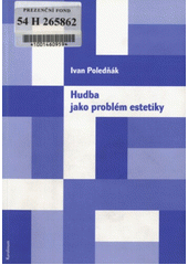 Hudba jako problém estetiky  Cover Image