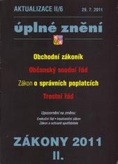 Zákony II. 2023 : úplné znění. Aktualizace II/1, VI/2023 Cover Image