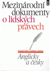 Mezinárodní dokumenty o lidských právech : anglicky a česky  Cover Image